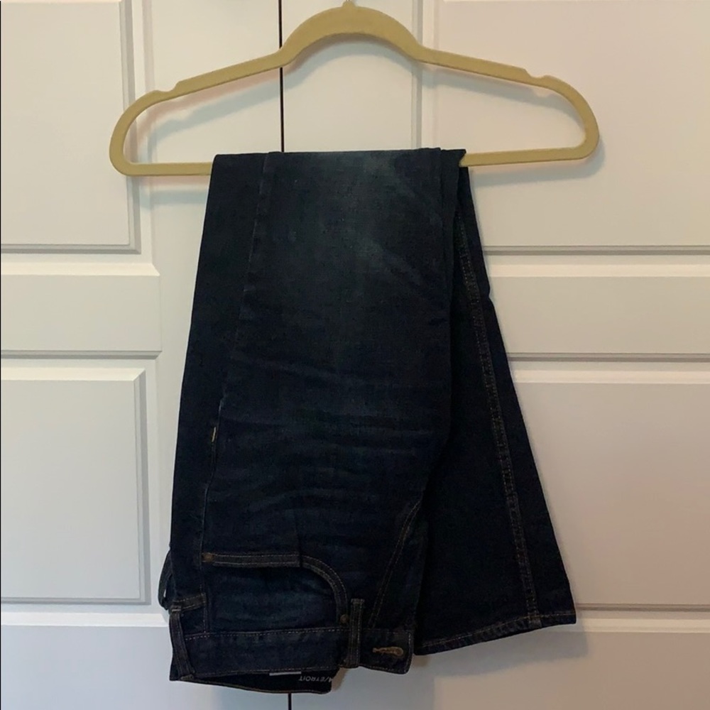 Dark Distressed Jeans
